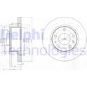 Sats om 2 bromsskivor DELPHI - BG3752