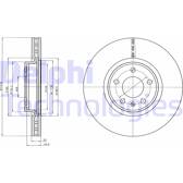 Sats om 2 bromsskivor DELPHI - BG4346C