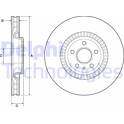 Bromsskiva (per enhet) DELPHI - BG9171C