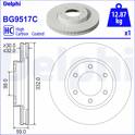 Bromsskiva fram DELPHI - BG9517C