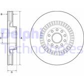 Bromsskiva (per enhet) DELPHI - BG9957