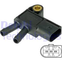 Capteur, pression des gaz échappement DELPHI - DPS00013