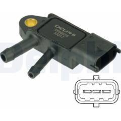 Capteur, pression des gaz échappement DELPHI - DPS00018