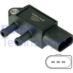 Capteur, pression des gaz échappement DELPHI - DPS00020