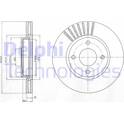 Juego de 2 discos de freno DELPHI - BG4337