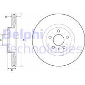 Set freni a disco DELPHI - BG4654C