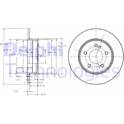 Set freni a disco DELPHI - BG3326C