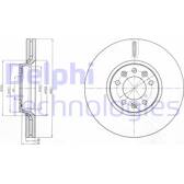 Jeu de 2 disques de frein DELPHI - BG4083C