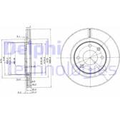Brake disc set (2) DELPHI - BG2387