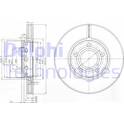 Brake disc set (2) DELPHI - BG2518