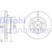 Brake disc set (2) DELPHI - BG2613
