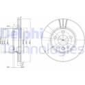 Brake disc set (2) DELPHI - BG3025