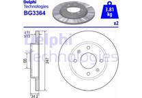 Brake disc set (2)