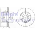 Brake disc set (2) DELPHI - BG3973