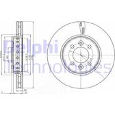 Brake disc set (2) DELPHI - BG4536C