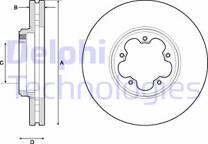 Brake disc (per unit)