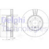 Brake disc (per unit) DELPHI - BG9871C
