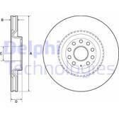 Brake disc (per unit) DELPHI - BG9952