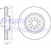 Brake disc (per unit) DELPHI - BG9957
