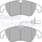 Front brake pad set (4 pcs) DELPHI - LP3152