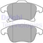 Front brake pad set (4 pcs) DELPHI - LP3181
