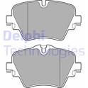 Front brake pad set (4 pcs) DELPHI - LP3182