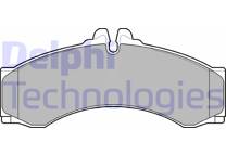 Front brake pad set