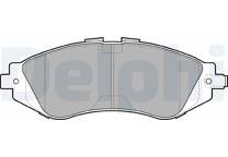 Front brake pad set