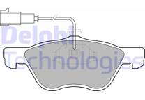 Front brake pad set