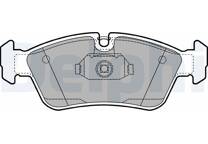 Front brake pad set