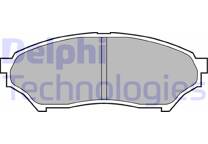 Front brake pad set