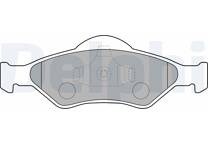 Front brake pad set