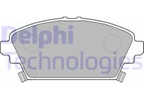 Front brake pad set