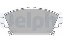 Front brake pad set