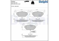 Front brake pad set
