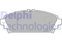 Front brake pad set