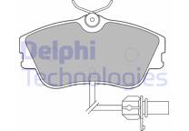 Front brake pad set