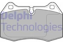 Front brake pad set