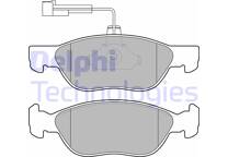 Front brake pad set