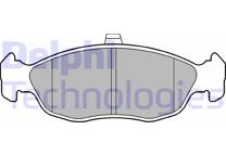 Front brake pad set