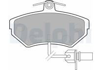Front brake pad set