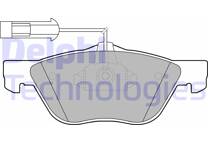 Front brake pad set