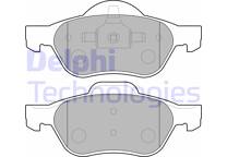 Front brake pad set