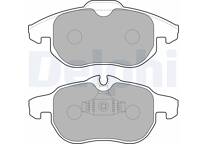 Front brake pad set