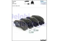 Front brake pad set