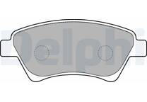 Front brake pad set
