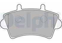 Front brake pad set