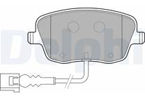 Front brake pad set