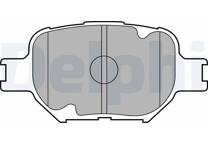 Front brake pad set