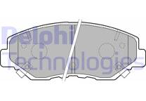 Front brake pad set